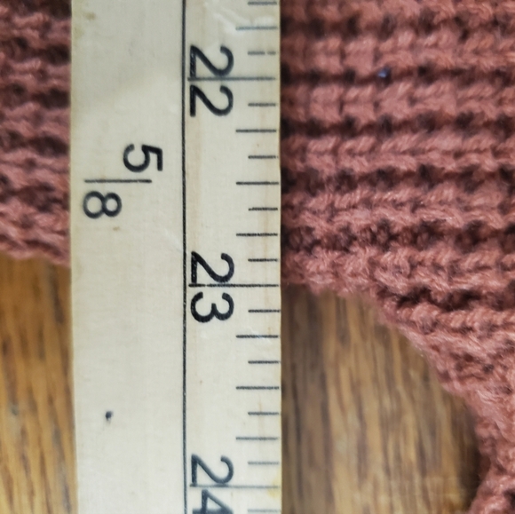 🎯SOLD  Sweater Raw Hem Size Large - Picture 4 of 6